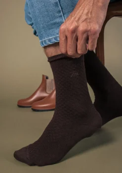 Montlimart CHAUSSETTES ALVEOLE Marron Online