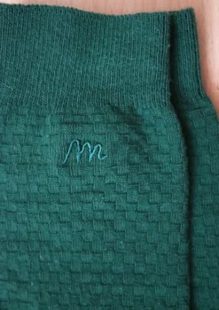 Montlimart CHAUSSETTES ALVEOLE Vert Hot