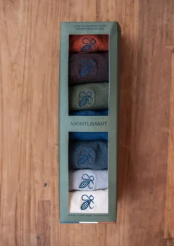 Montlimart CHAUSSETTES SEMAINIER MONTLISOCK MULTICOLORE 3 Multicolore3 Best Sale