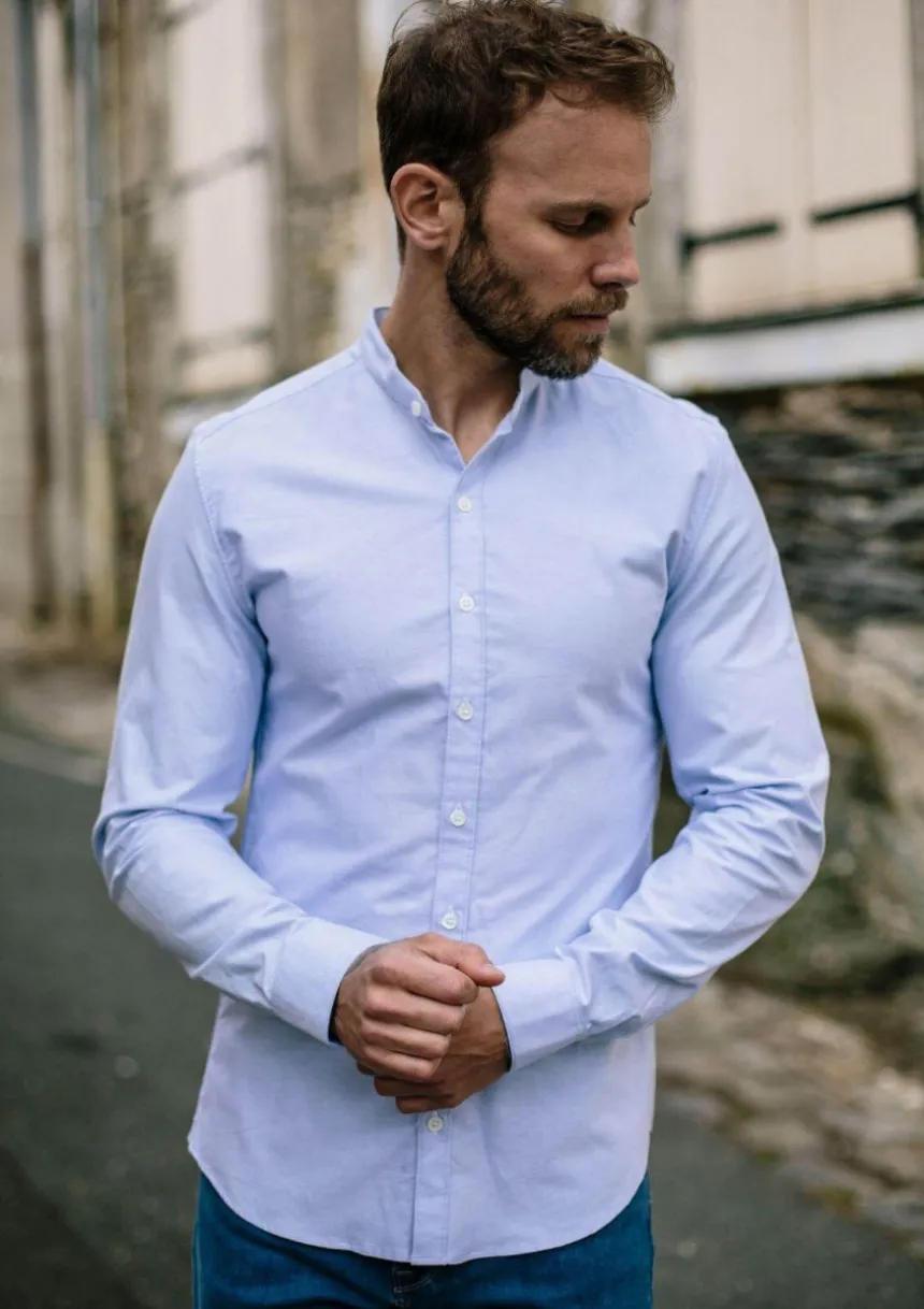Montlimart CHEMISE BLEU CLAIR BleuClair New