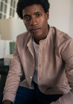 Montlimart CHEMISE CHEVRONS ROUGE ChevronsRouge New