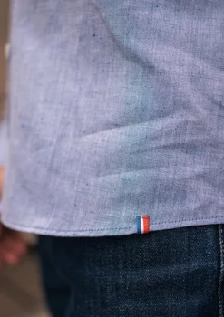 Montlimart CHEMISE PIERRELIN BLEU MARINE BleuMarine Cheap