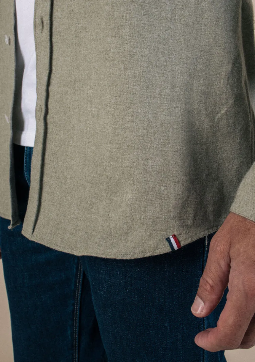 Montlimart CHEMISE SAINT PAUL VERT CHINE VertChine New