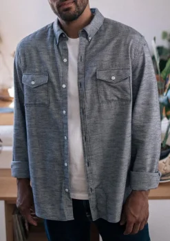 Montlimart CHEMISE SURTOUT Gris Cheap