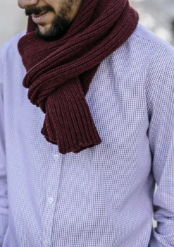 Montlimart ECHARPE CHANTERELLE Bordeaux Discount