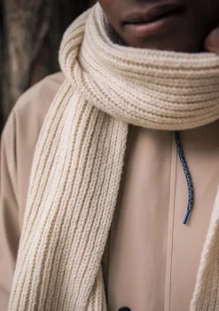 Montlimart ECHARPE CHANTERELLE Ecru Clearance