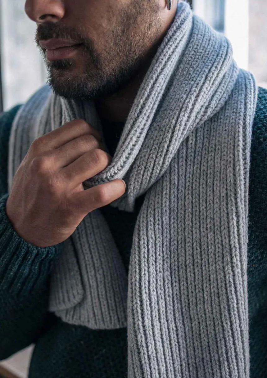 Montlimart ECHARPE CHANTERELLE GRIS CLAIR GrisClair Cheap