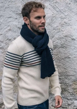 Montlimart ECHARPE CHANTERELLE Marine Flash Sale