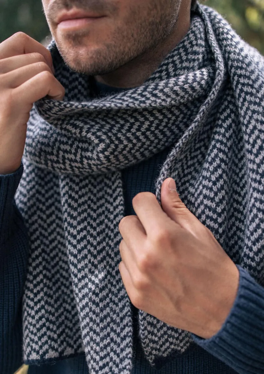 Montlimart ECHARPE GALON Marine Discount