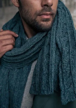 Montlimart ECHARPE TORSADE Vert Fashion