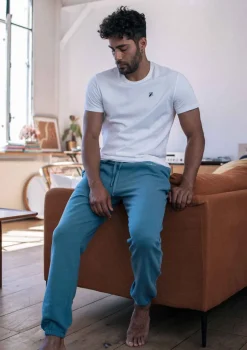 Montlimart JOGGING MOELLEUX BLEU CLAIR BleuClair Cheap