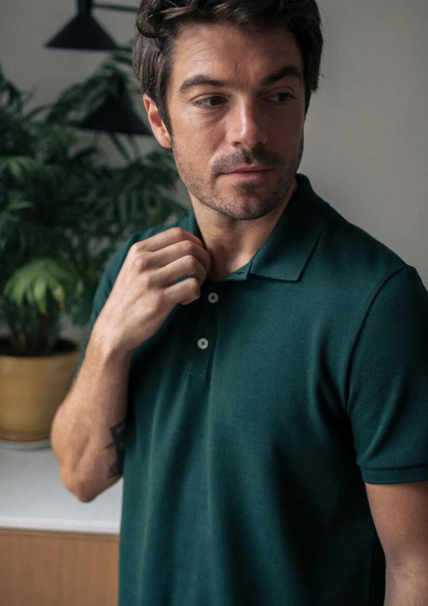 Montlimart POLO PARTAGE Vert Flash Sale