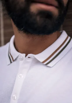 Montlimart POLO RECORD Blanc Discount