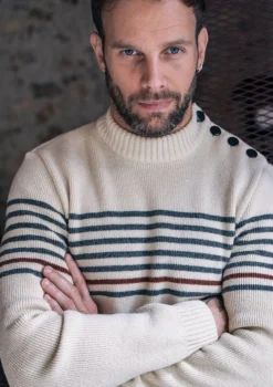 Montlimart PULL BRISE Ecru Hot