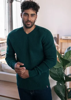 Montlimart PULL LIBRE Vert Fashion