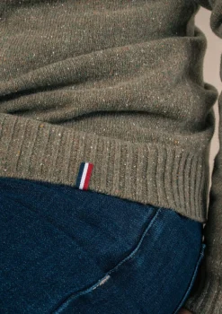 Montlimart PULL MASSIF Vert Best Sale