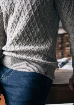 Montlimart PULL NATAL GRIS CLAIR GrisClair New