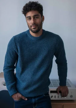 Montlimart PULL ORIGINE Bleu Sale