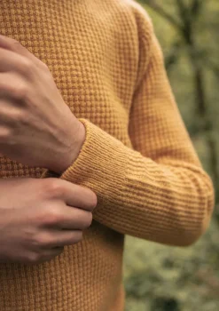 Montlimart PULL ORIGINE Jaune Fashion