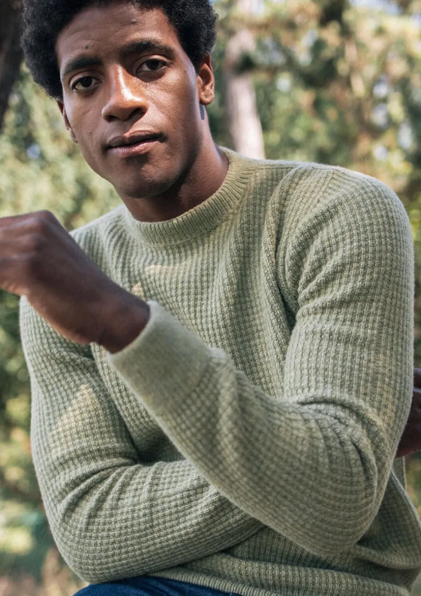 Montlimart PULL ORIGINE Sauge Flash Sale