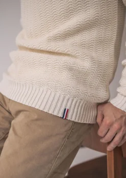 Montlimart PULL PLANETE Ecru Cheap