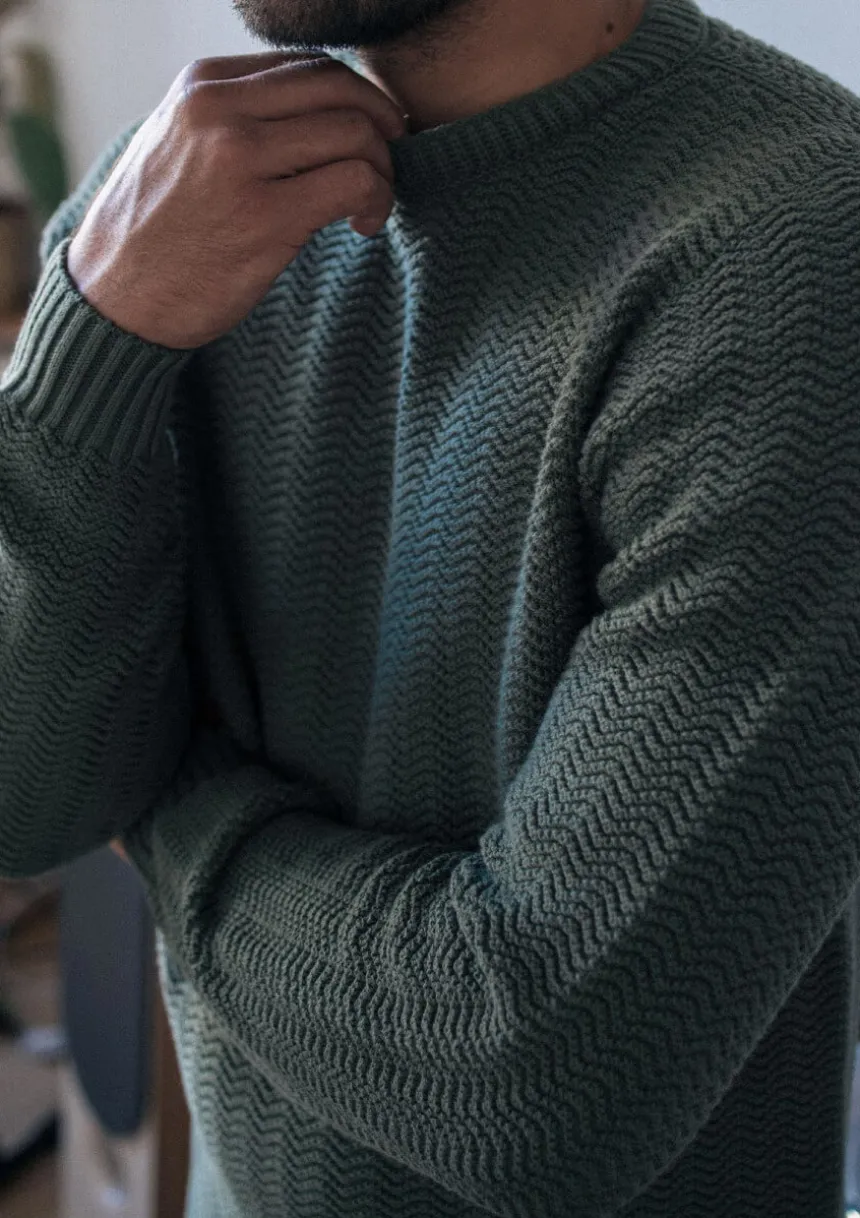 Montlimart PULL PLANETE KAKI CLAIR KakiClair Online