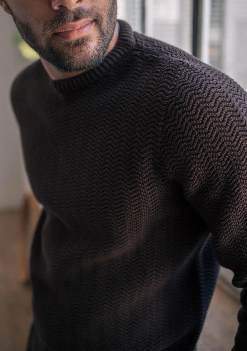 Montlimart PULL PLANETE Marron Sale