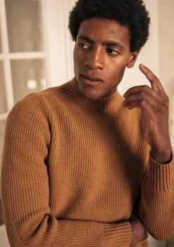 Montlimart PULL SAISON Ocre Best Sale