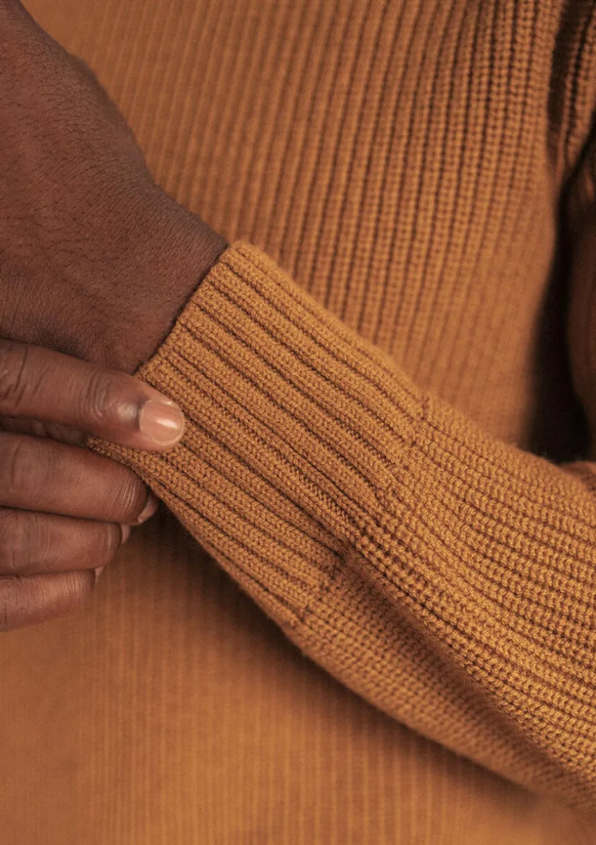 Montlimart PULL SAISON Ocre Best Sale