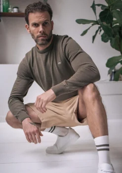 Montlimart PULL VARIATION Kaki New