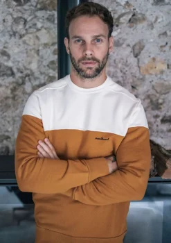 Montlimart SWEAT CLIMAT Moutarde Outlet