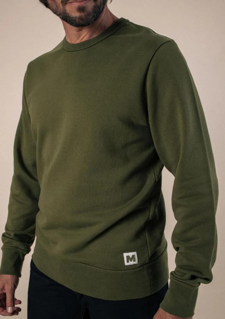 Montlimart SWEAT GRAVURE Vert Online