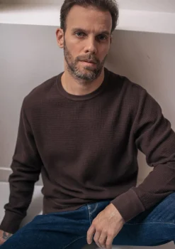 Montlimart SWEAT MONDE Marron Clearance