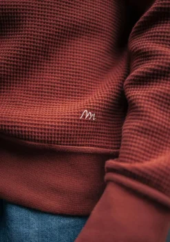 Montlimart SWEAT MONDE Terracotta Online
