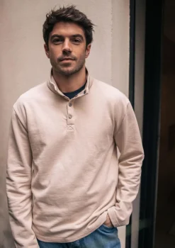 Montlimart SWEAT REFUGE Beige Best Sale