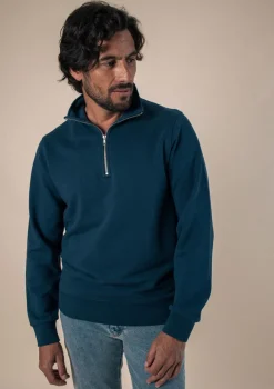 Montlimart SWEAT UNION Bleu Fashion