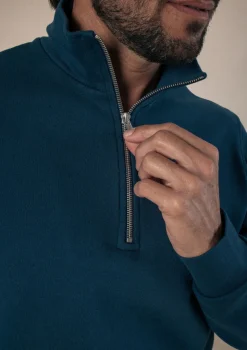 Montlimart SWEAT UNION Bleu Fashion