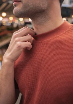 Montlimart T-SHIRT ARIDE Terracotta Cheap