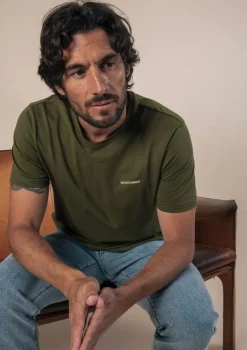 Montlimart T-SHIRT BLASON Vert Clearance