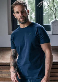 Montlimart T-SHIRT ESSAIM BLEU MARINE BleuMarine Discount