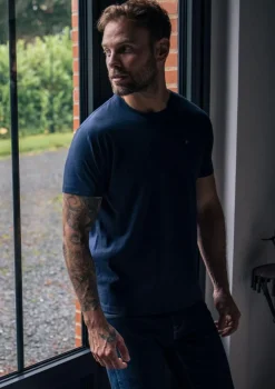 Montlimart T-SHIRT ESSAIM BLEU MARINE BleuMarine Discount