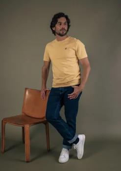 Montlimart T-SHIRT ESSAIM Jaune Discount