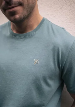 Montlimart T-SHIRT ESSAIM VERT EUCALYPTUS VertEucalyptus Online