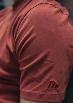 Montlimart T-SHIRT MINERAI Terracotta Clearance