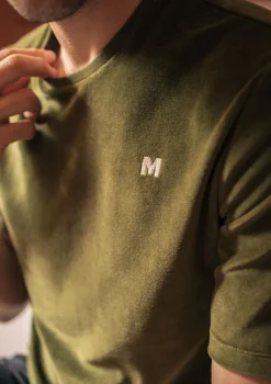 Montlimart T-SHIRT RELIEF Vert New
