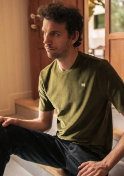 Montlimart T-SHIRT RELIEF Vert New