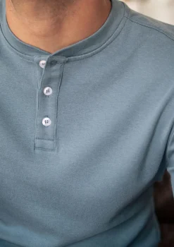 Montlimart T-SHIRT RESPECT BLEU CLAIR BleuClair Store