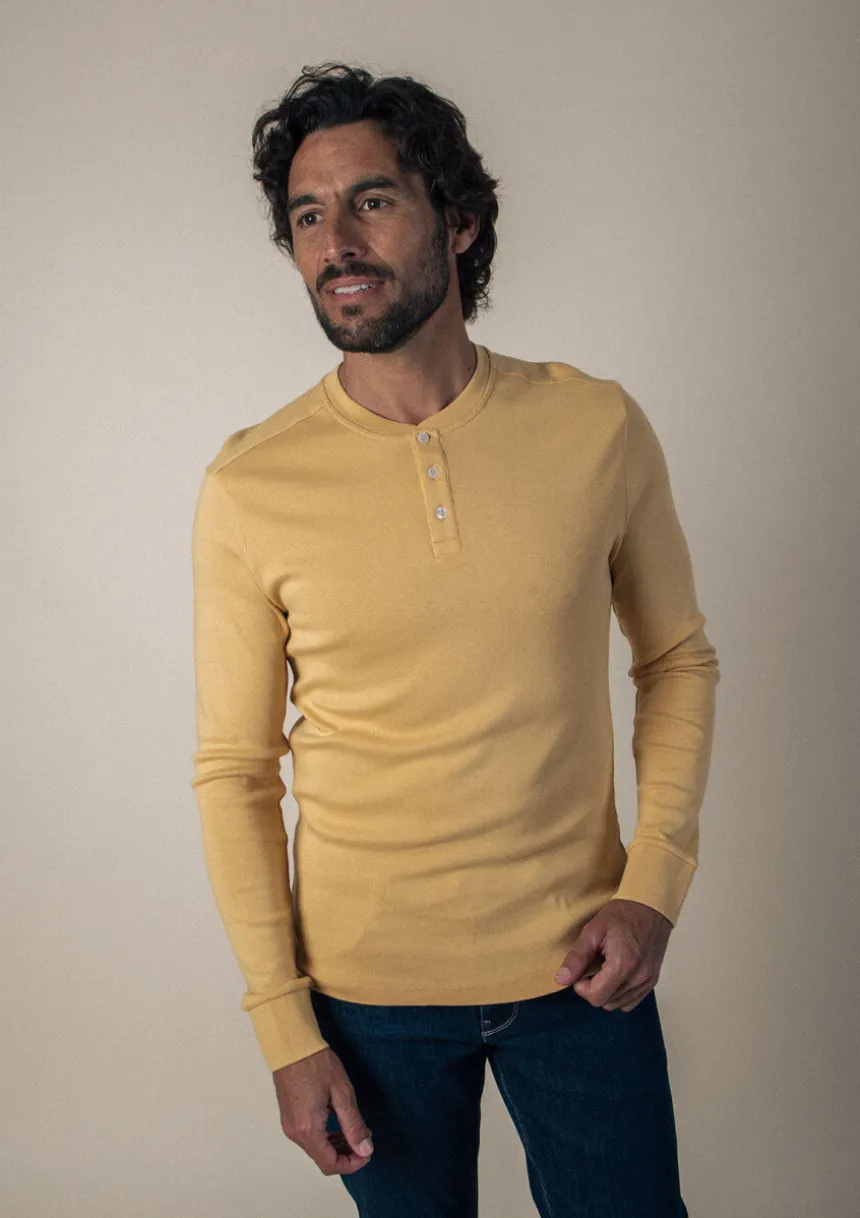 Montlimart T-SHIRT RESPECT Jaune Flash Sale