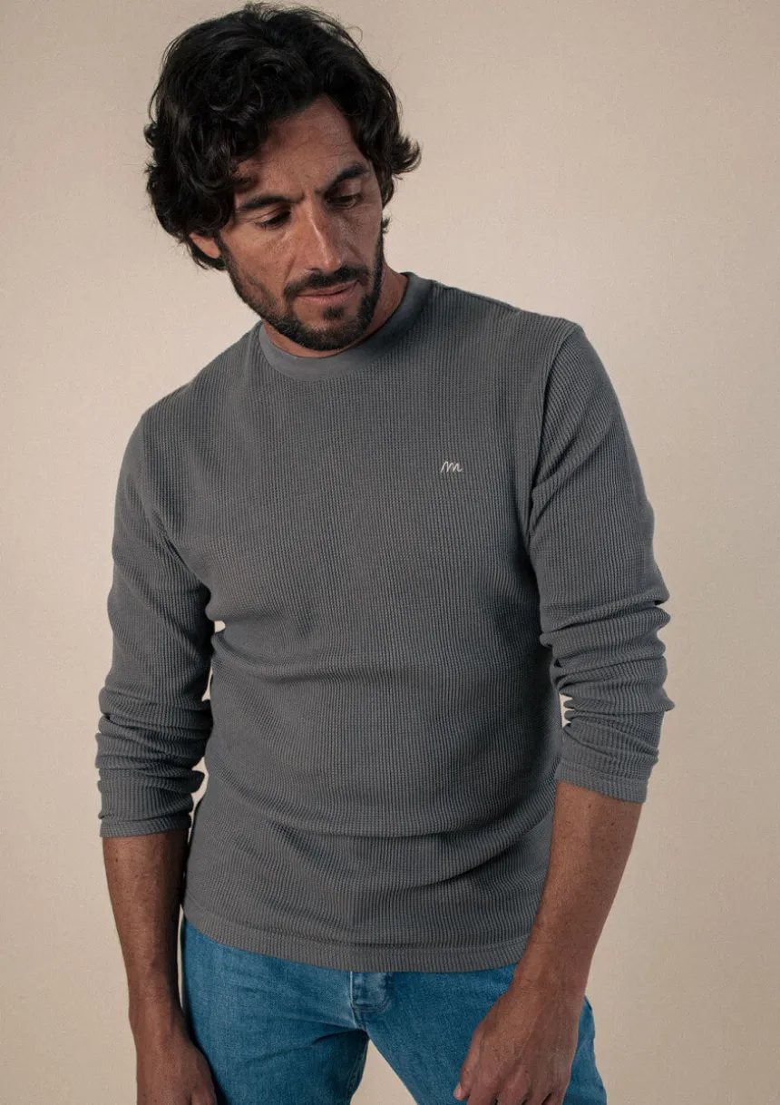 Montlimart T-SHIRT SYMBOLE GRIS CLAIR GrisClair Clearance