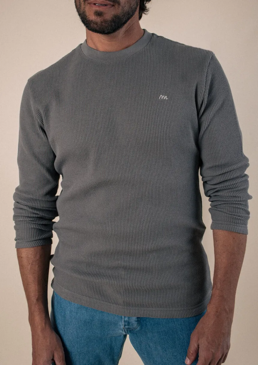 Montlimart T-SHIRT SYMBOLE GRIS CLAIR GrisClair Clearance